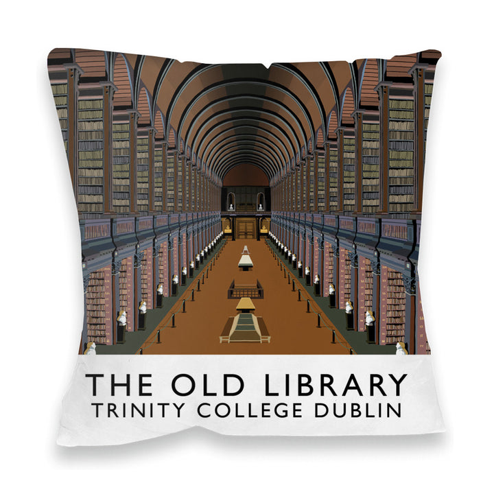 The Old Library, Trinity College, Dublin, Ireland Fibre Filled Cushion
