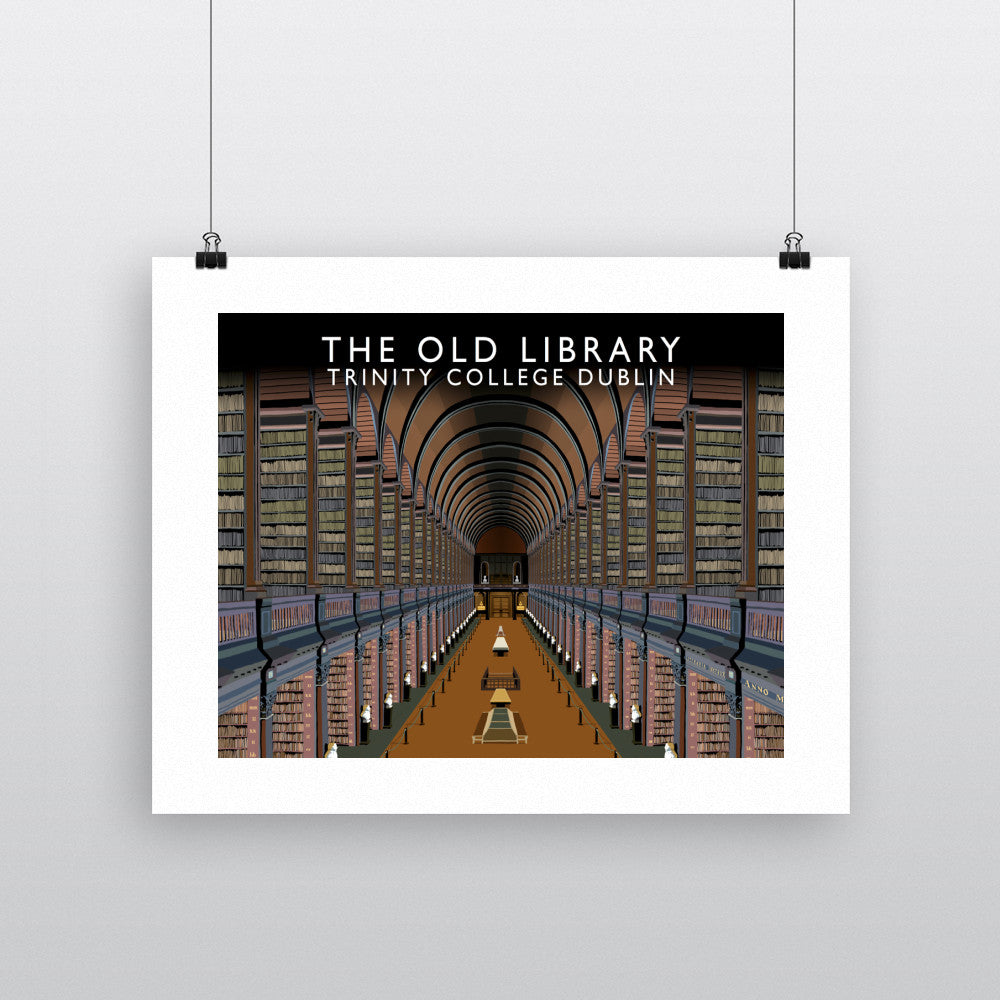 The Old Library, Trinity College, Dublin, Ireland - Art Print