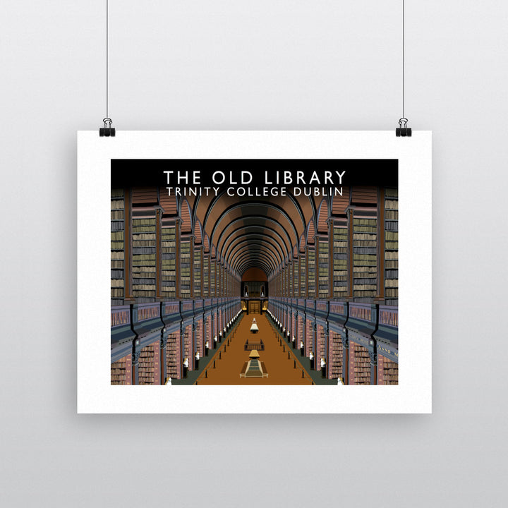 The Old Library, Trinity College, Dublin, Ireland 90x120cm Fine Art Print