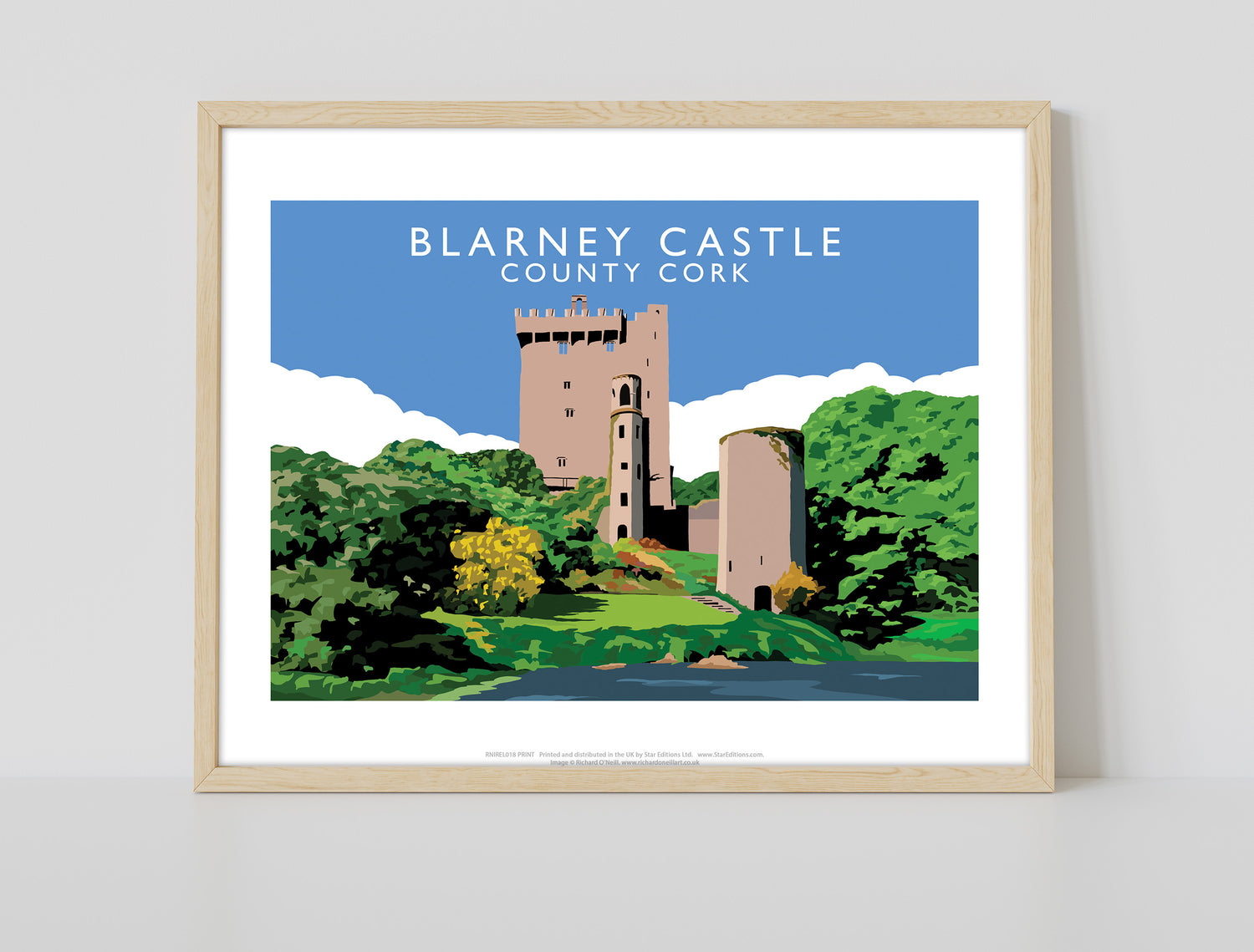 Blarney Castle, County Cork, Ireland - Art Print