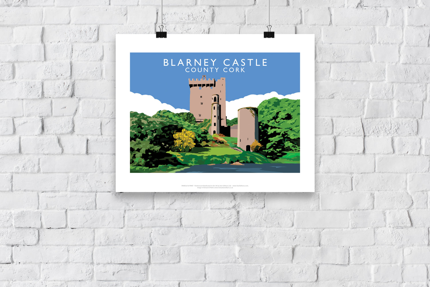Blarney Castle, County Cork, Ireland - Art Print