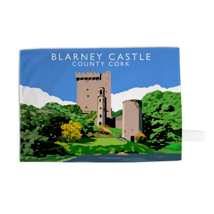 Blarney Castle, County Cork, Ireland Tea Towel