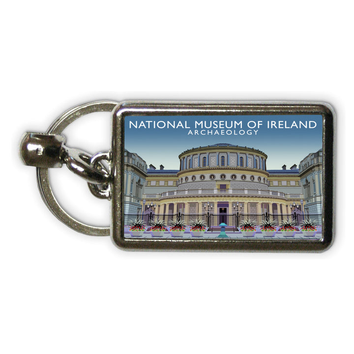 National Museum Of Ireland Metal Keyring