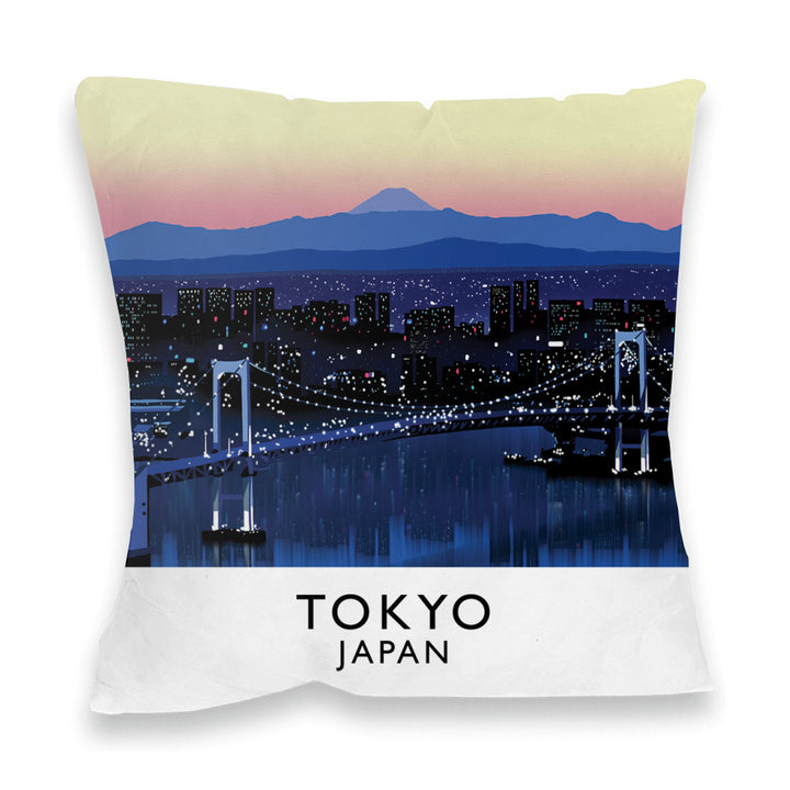 Tokyo, Japan Fibre Filled Cushion