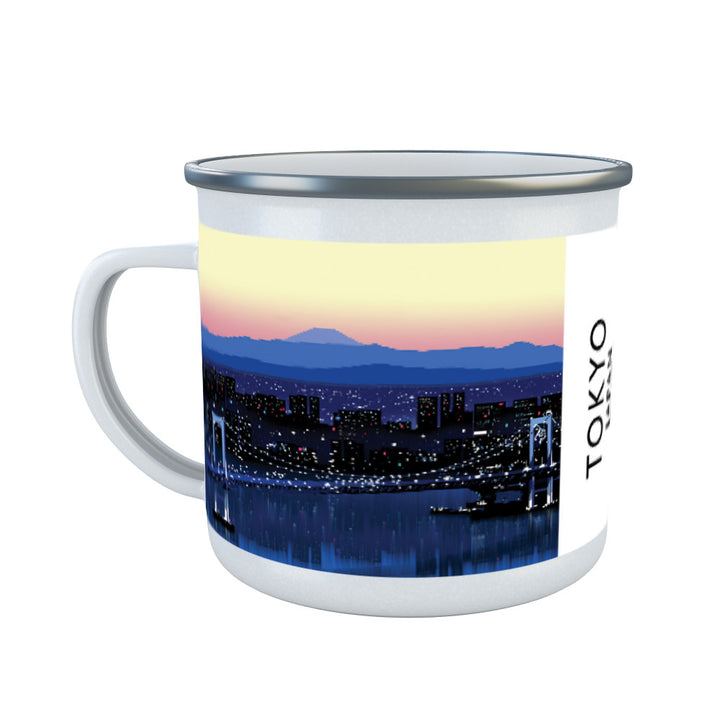 Tokyo, Japan Enamel Mug