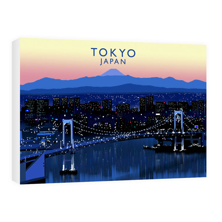 Tokyo, Japan 60cm x 80cm Canvas