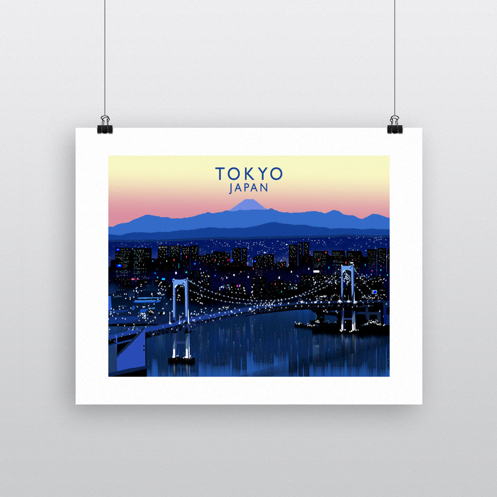 Tokyo, Japan 90x120cm Fine Art Print
