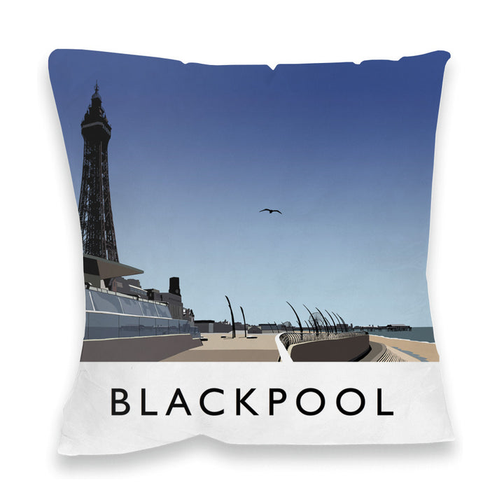 Blackpool, Lancashire Fibre Filled Cushion
