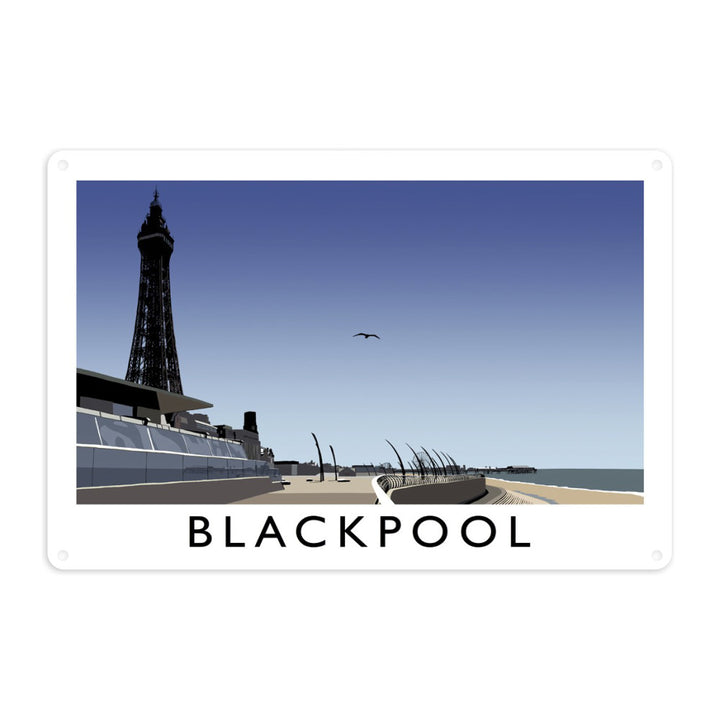 Blackpool, Lancashire Metal Sign