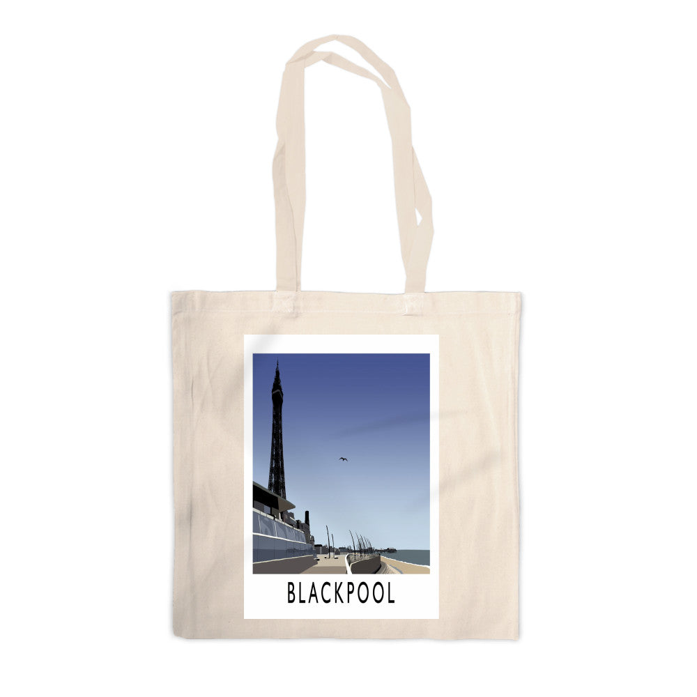 Blackpool, Lancashire Canvas Tote Bag