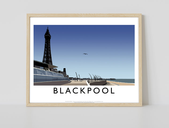 Blackpool, Lancashire - Art Print