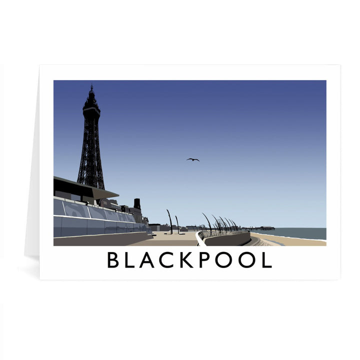 Blackpool, Lancashire Greeting Card 7x5