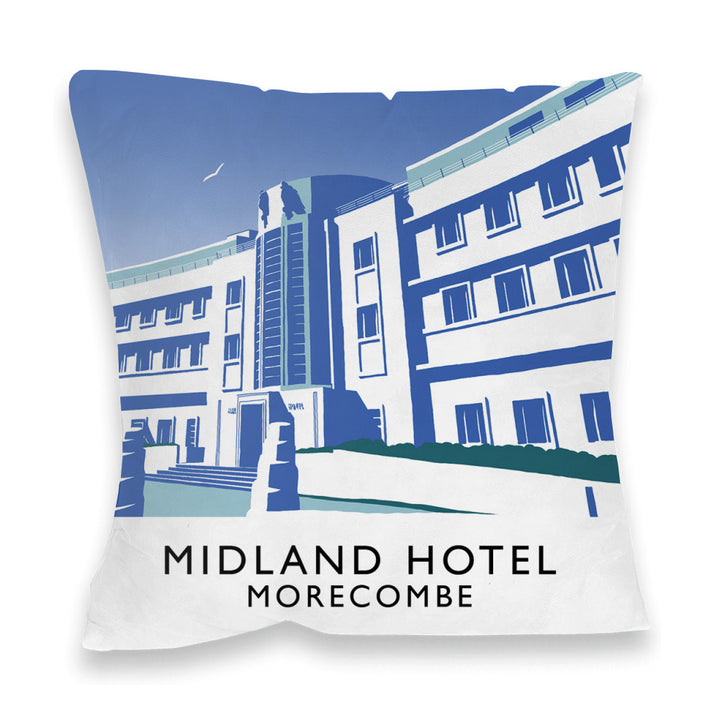 Midland Hotel, Morecambe Fibre Filled Cushion