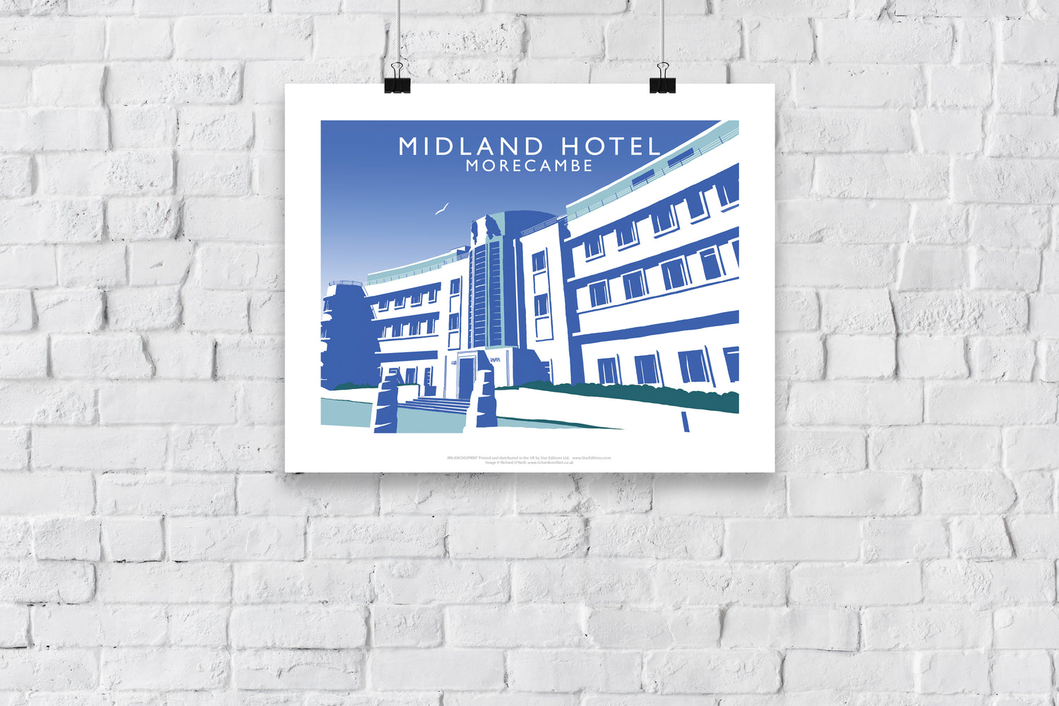 Midland Hotel, Morecambe - Art Print