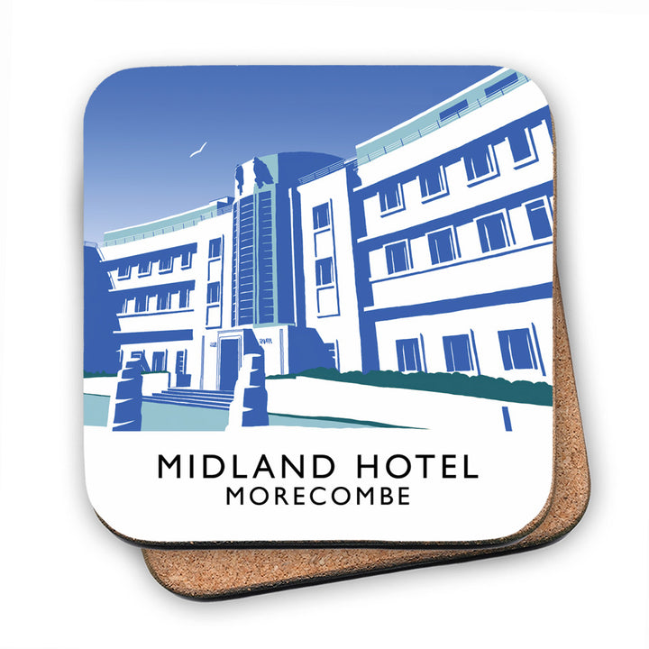 Midland Hotel, Morecambe MDF Coaster