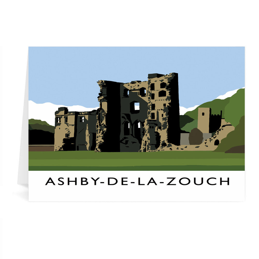 Ashby-De-La-Zouch, Leicestershire Greeting Card 7x5