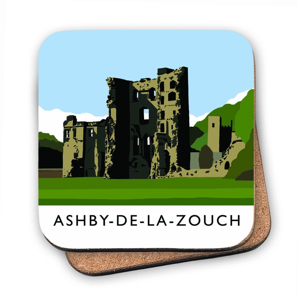 Ashby-De-La-Zouch, Leicestershire MDF Coaster