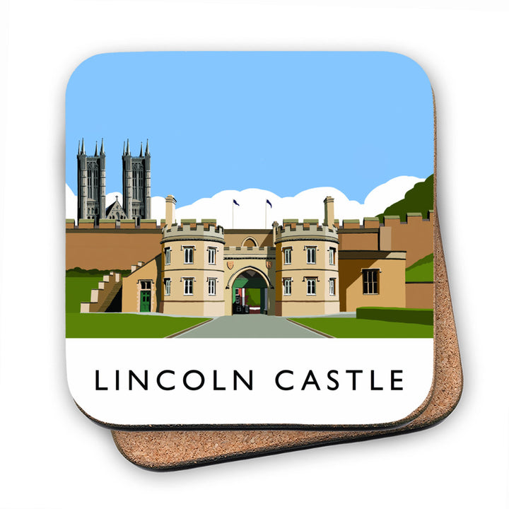 Lincoln Castle MDF Coaster