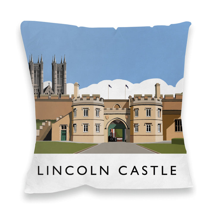 Lincoln Castle, Lincolnshire Fibre Filled Cushion