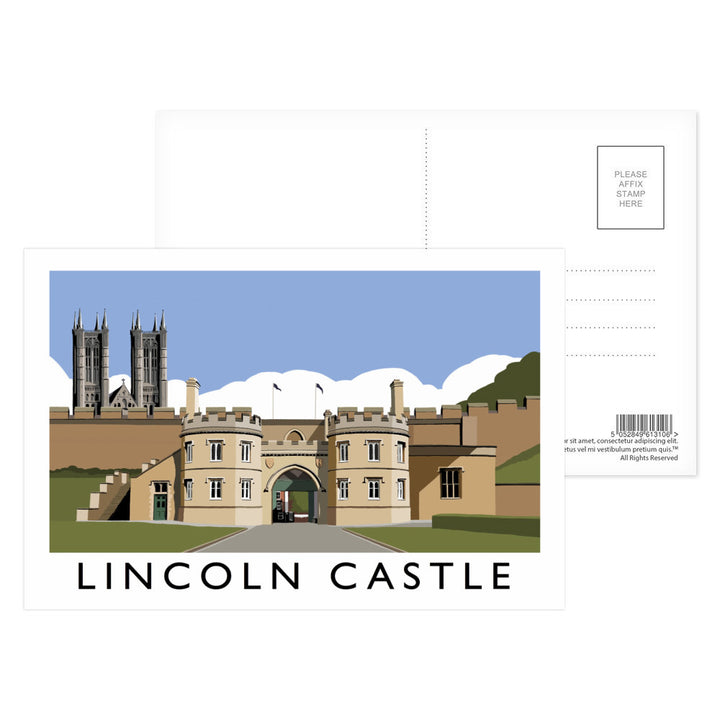 Lincoln Castle Postcard Pack