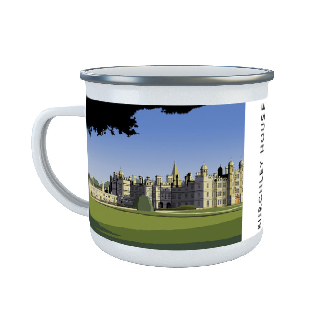 Burghley House, Ireland Enamel Mug