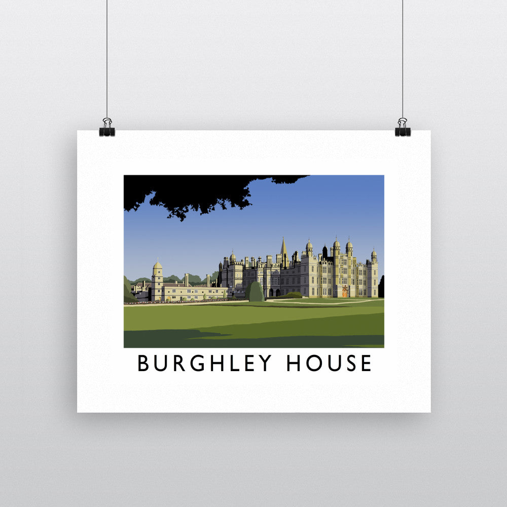 Burghley House, Ireland 90x120cm Fine Art Print
