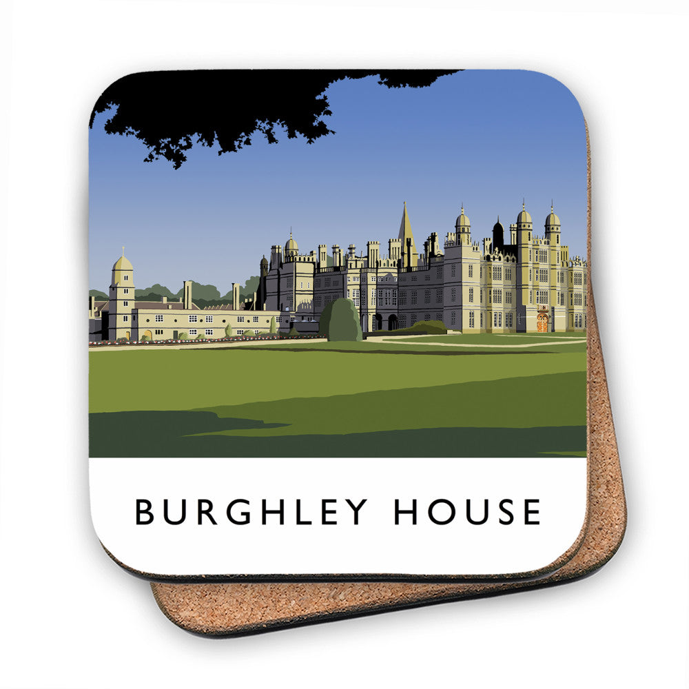 Burghley House, Ireland MDF Coaster