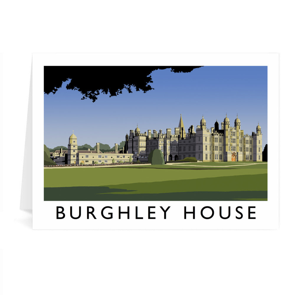 Burghley House, Ireland Greeting Card 7x5