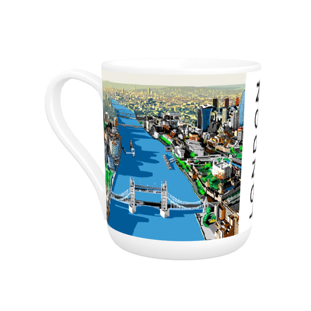 The River Thames, London Bone China Mug