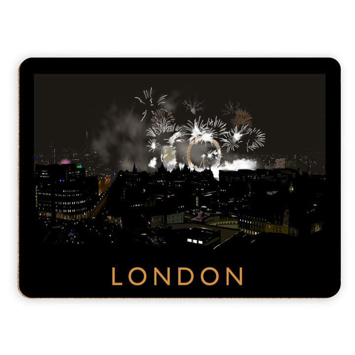 London at night Placemat