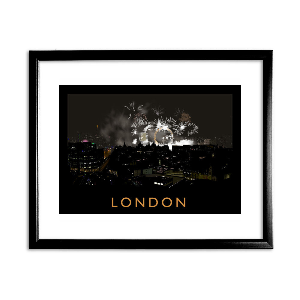 London at night - Art Print