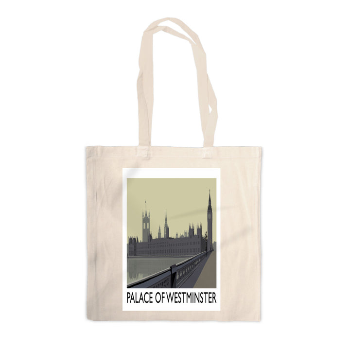 The Palace of Westminster, London Canvas Tote Bag