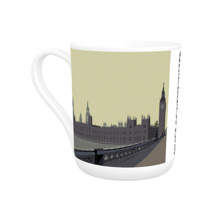 The Palace of Westminster, London Bone China Mug