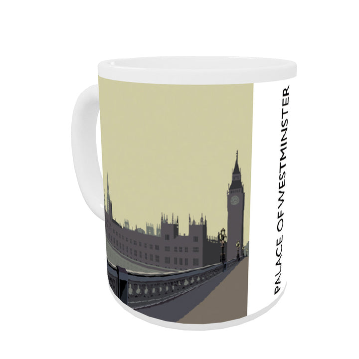The Palace of Westminster, London Coloured Insert Mug