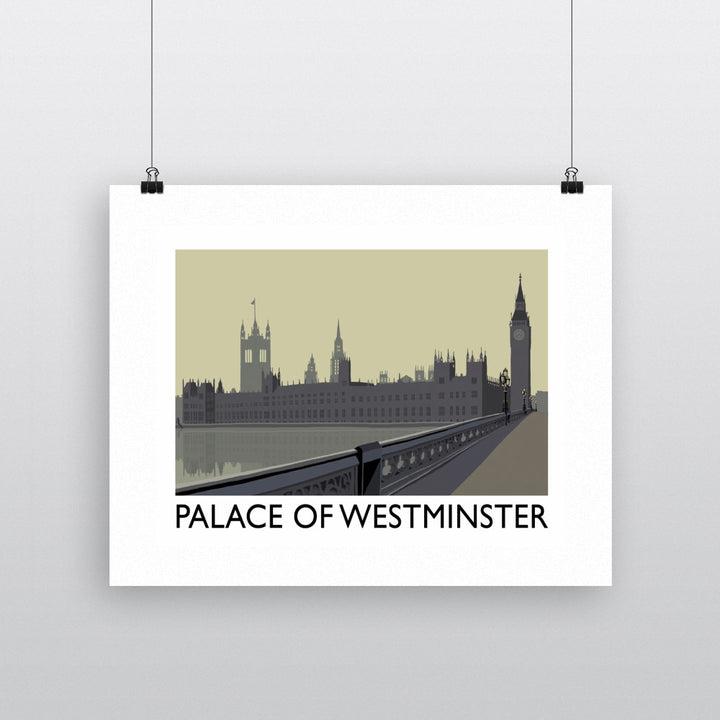 The Palace of Westminster, London Fine Art Print