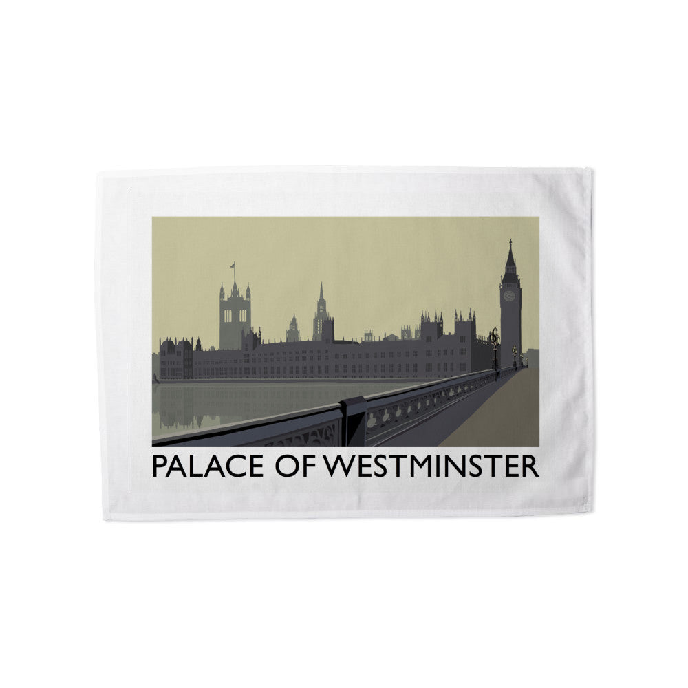 The Palace of Westminster, London Tea Towel