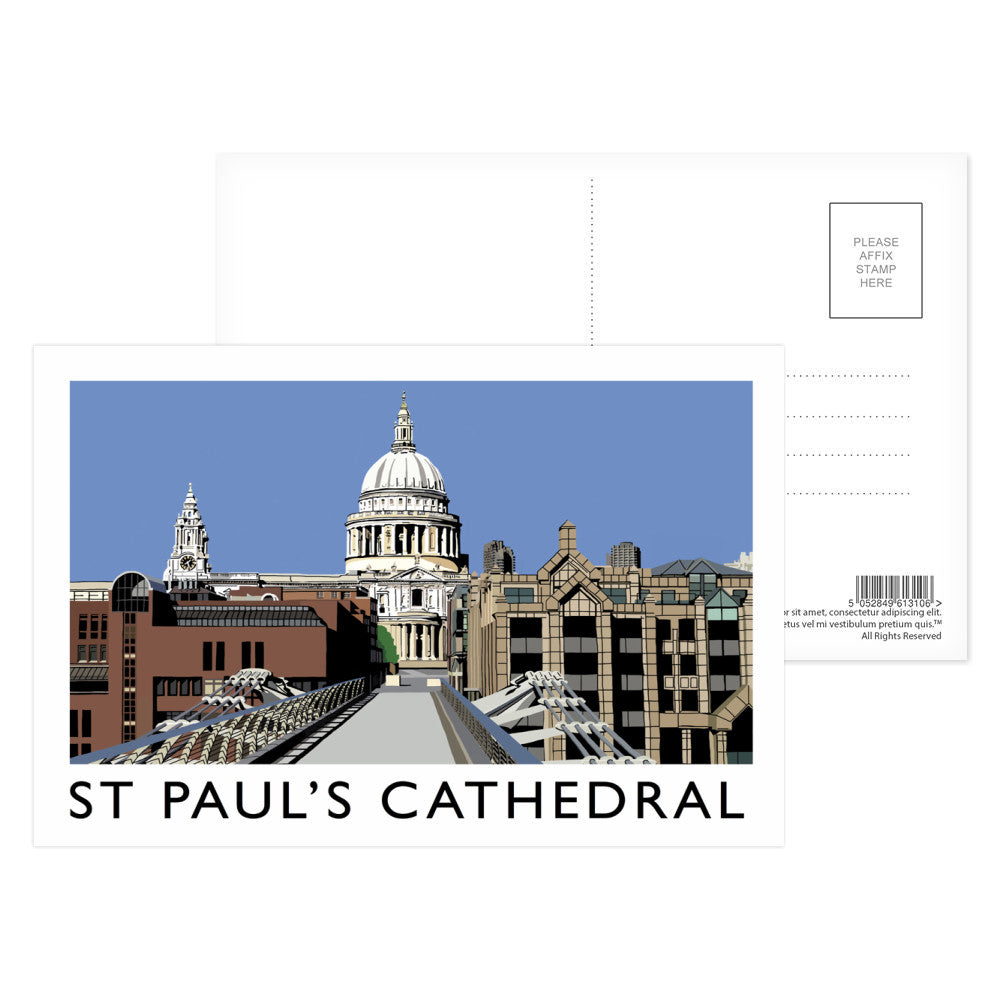 St Pauls Cathedral, London Postcard Pack