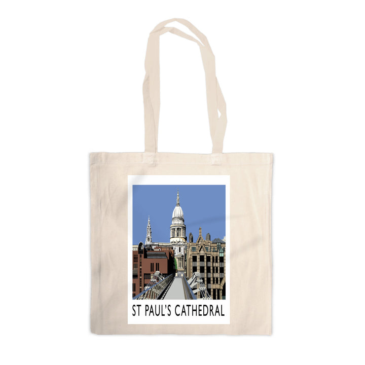 St Pauls Cathedral, London Canvas Tote Bag