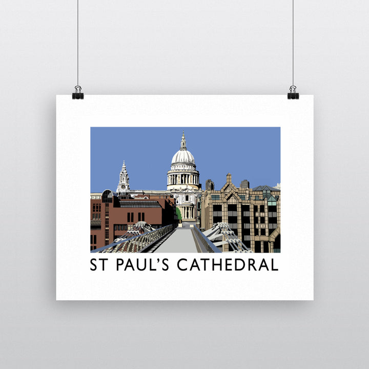 St Pauls Cathedral, London Fine Art Print