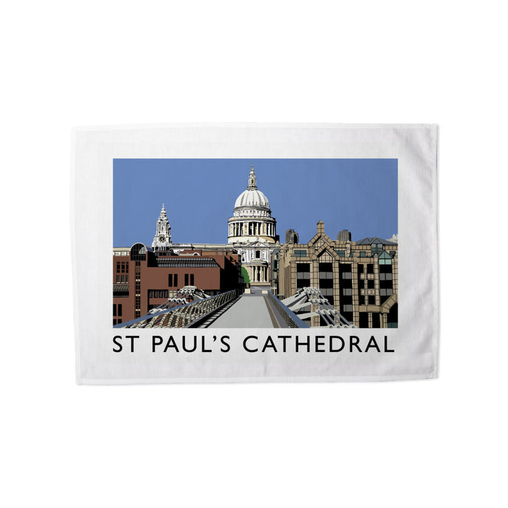 St Pauls Cathedral, London Tea Towel