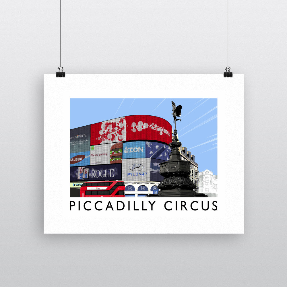Piccadilly Circus, London - Art Print