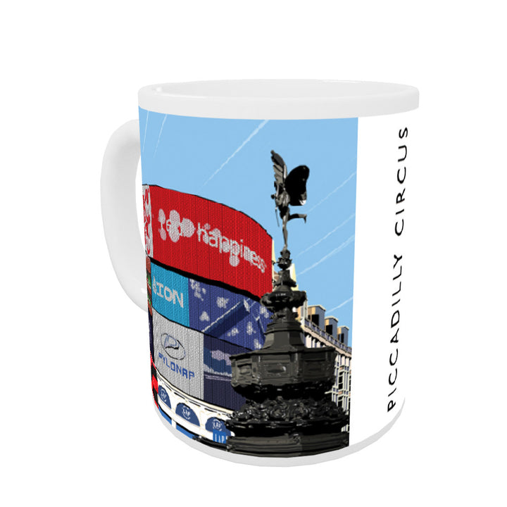 Piccadilly Circus, London Coloured Insert Mug