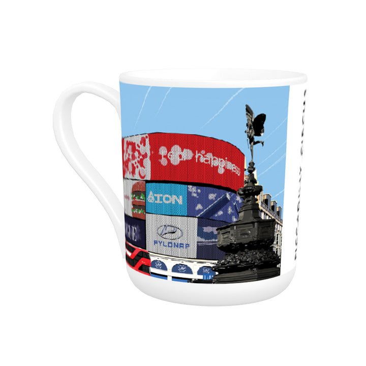 Piccadilly Circus, London Bone China Mug