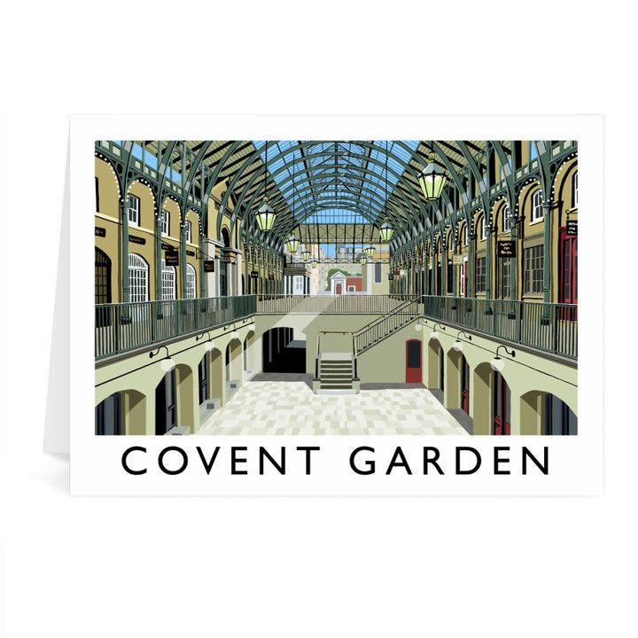 Covent Garden, London Greeting Card 7x5
