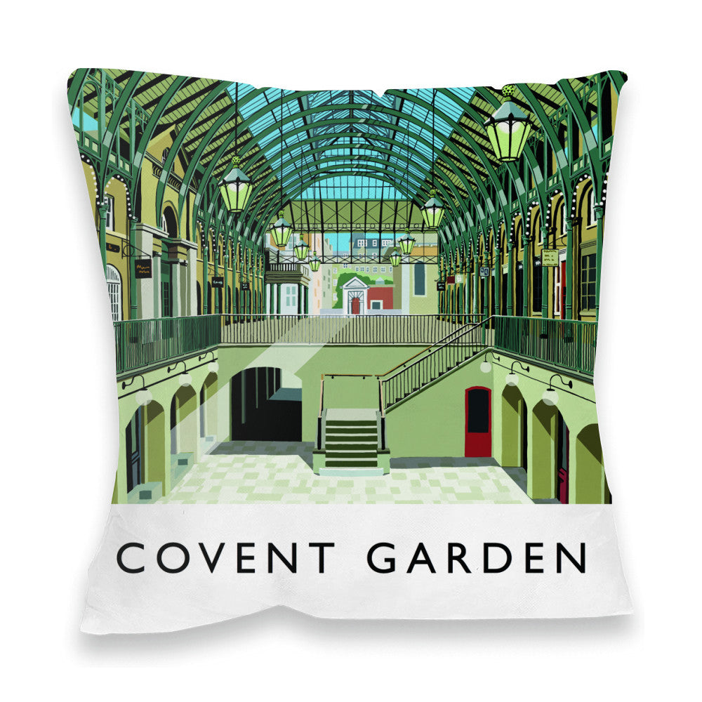 Covent Garden, London Fibre Filled Cushion