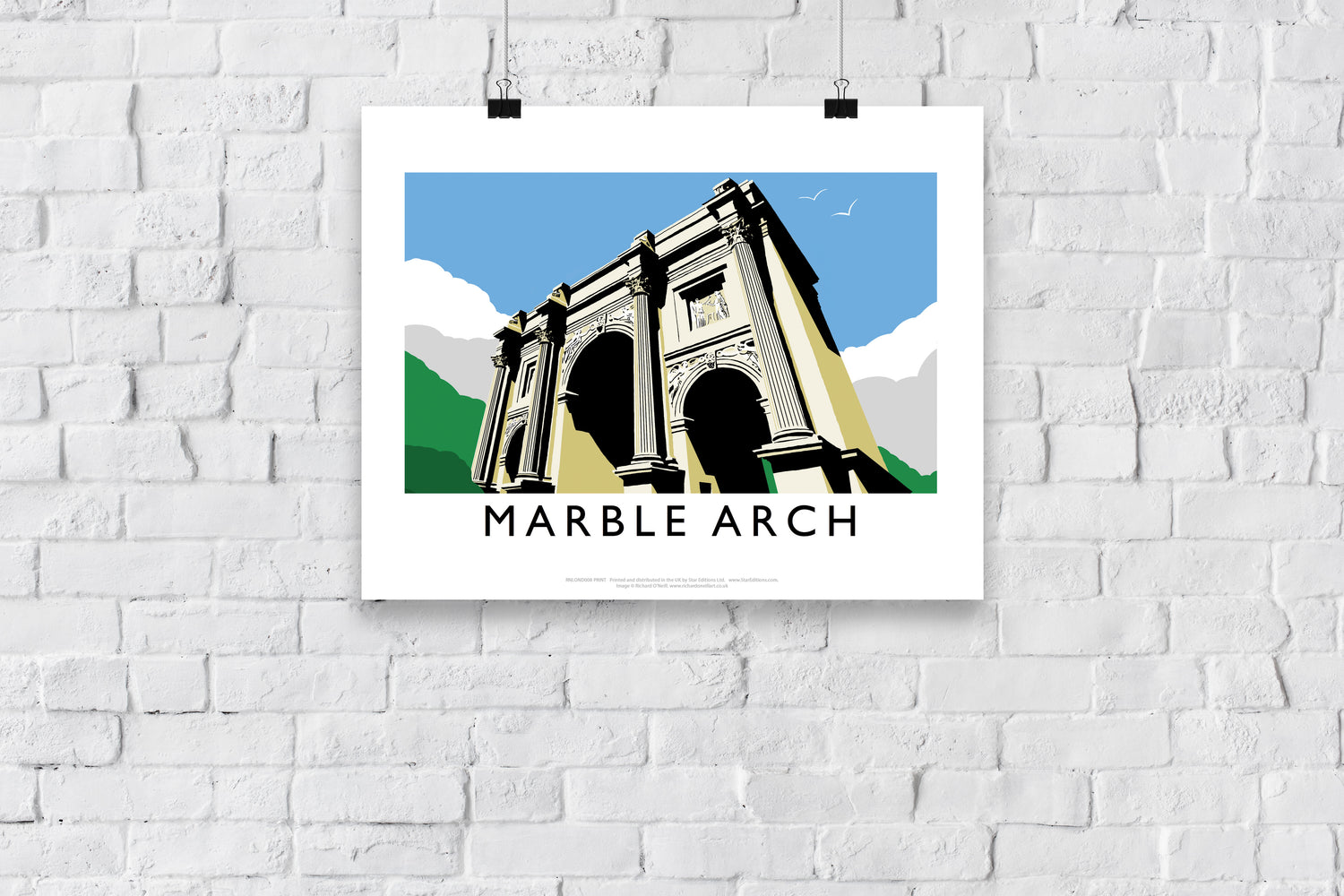Marble Arch, London - Art Print