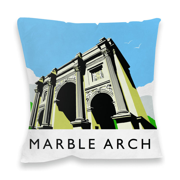 Marble Arch, London Fibre Filled Cushion