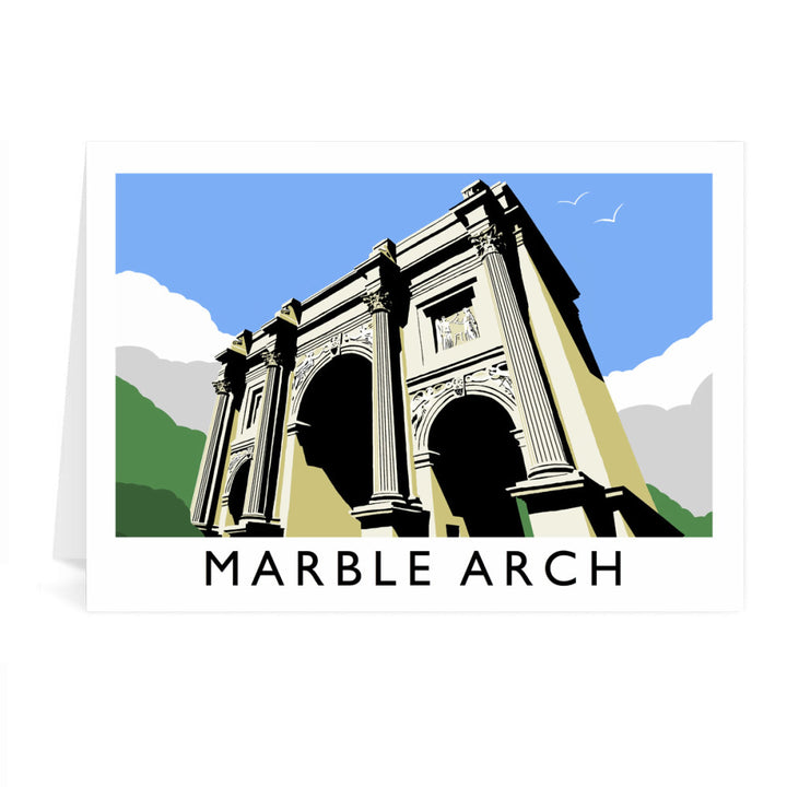 Marble Arch, London Greeting Card 7x5