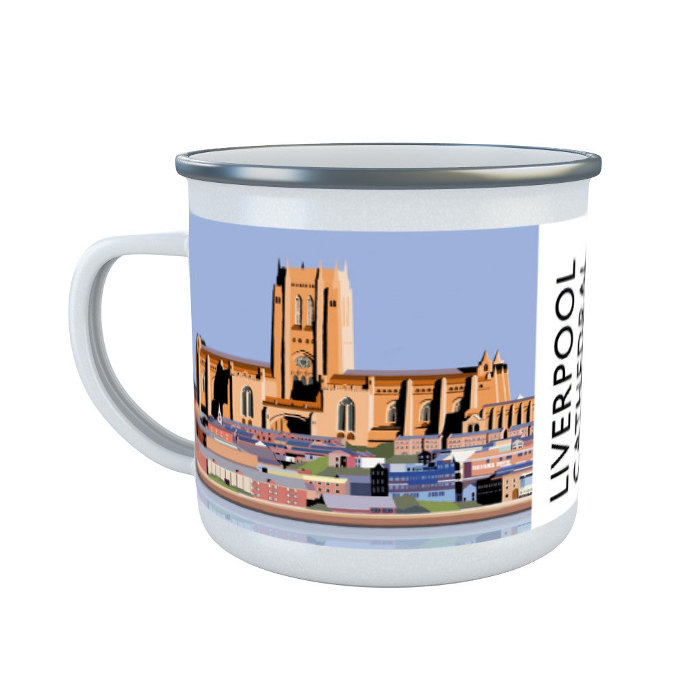 Liverpool Cathedral Enamel Mug
