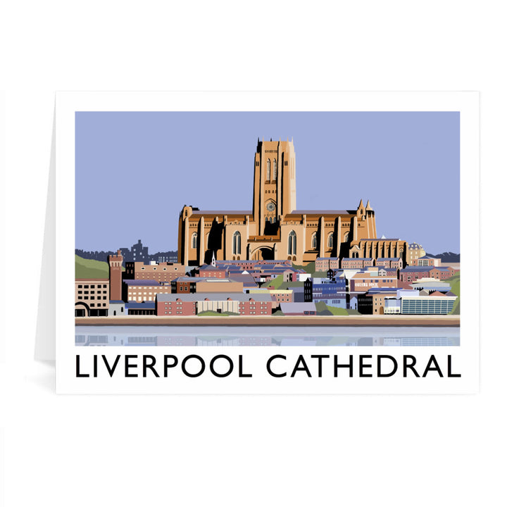 Liverpool Cathedral Greeting Card 7x5